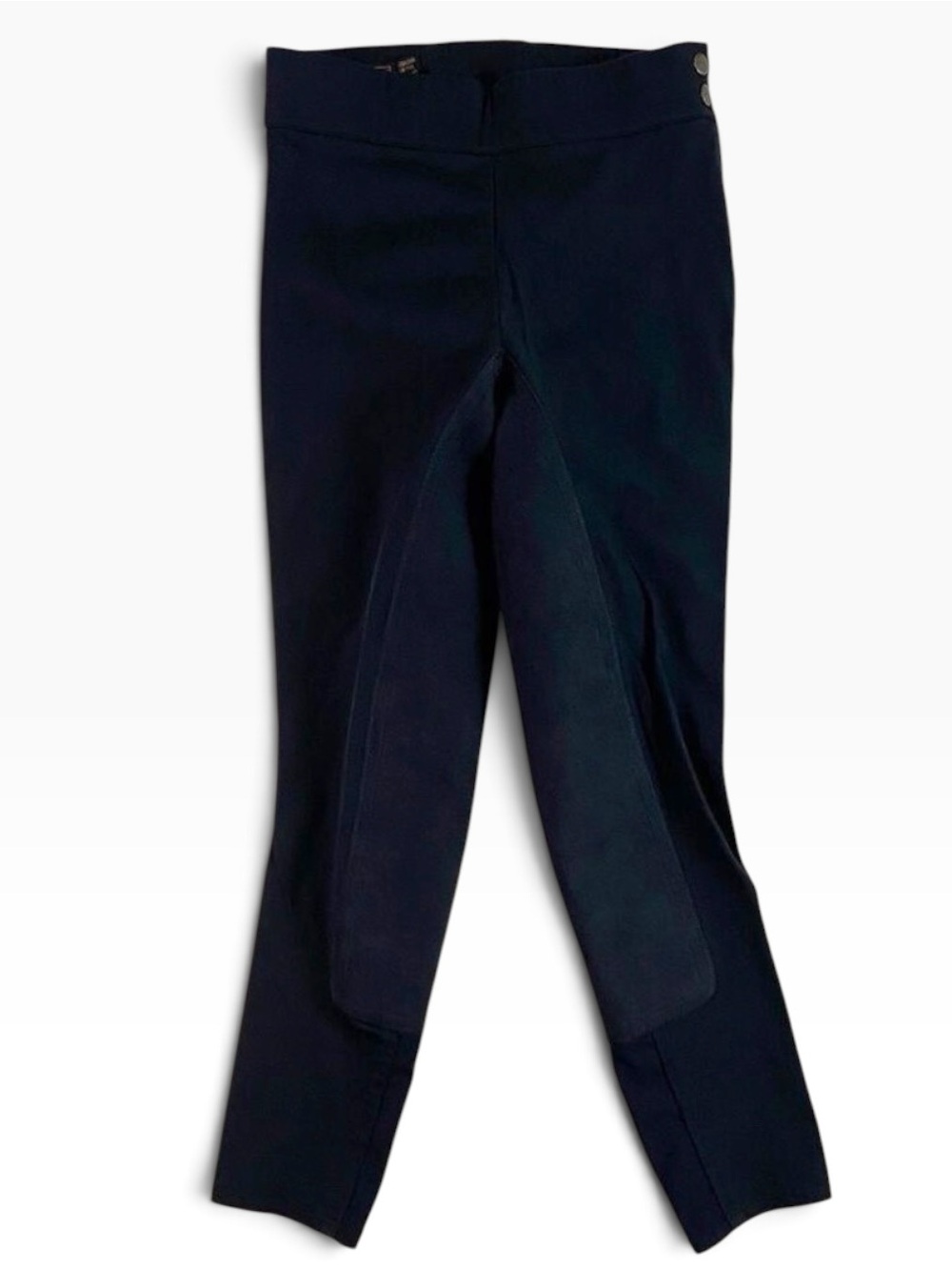 Ariat All Circuit Black Tan Faux Suede Equestrian Breeches Riding Pants 24R